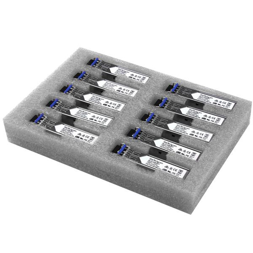 [NET4391] Paquete 10 sfps gigabit fibra glc-lh-smd lc mm/sm 10km550m .