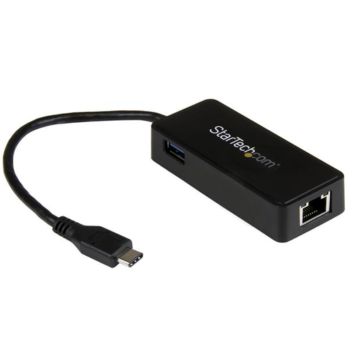 [WIR1595] Adaptador de red gigabit usb-c con puerto usb extra