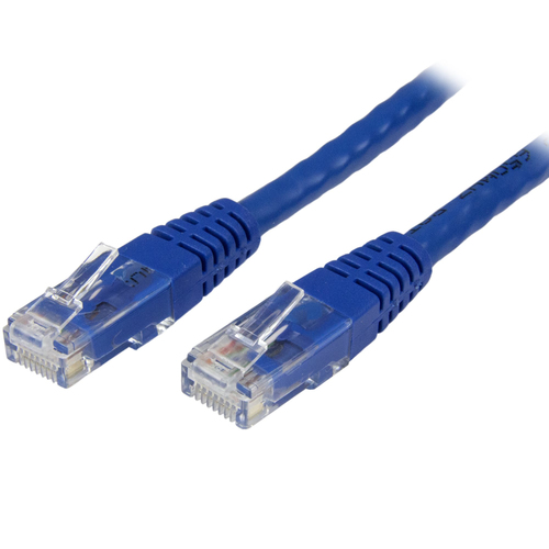 [NET4404] Cable de red 2.1m cat6 utp rj45 gigabit ethernet etl azul .