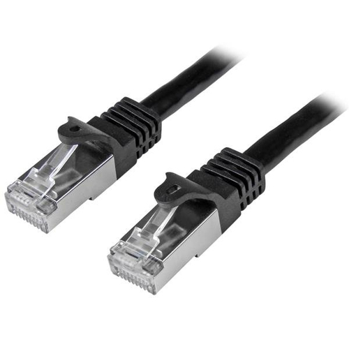 [WIR1619] Cable 5m de red cat6 ethernet gigabit blindado sftp negro  .