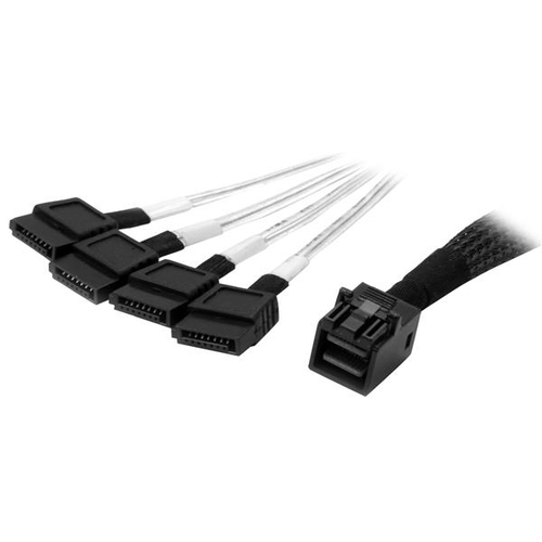 [WIR1622] Cable mini sas interno a sata 1m cable sff-8643 a 4x sata