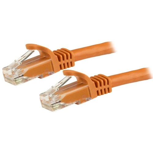 [NET4407] Cable 3m red ethernet utp cat6 snagless naranja rj45