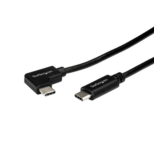 [WIR1757] Cable 1m usb-c a usb-c acodado a la derecha usb tipo c usbc