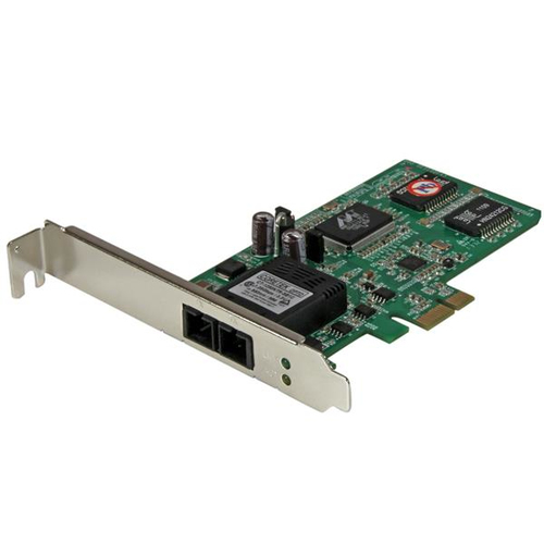 [NET4427] Tarjeta pci express ethernet fibra red sc multimodo 550m