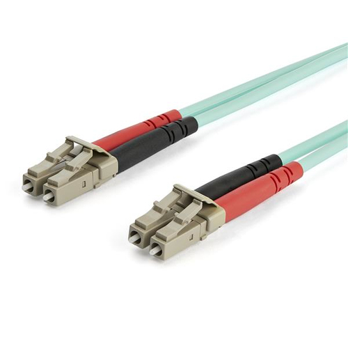 [WIR1850] Cable de 7 m de fibra optica aguamarina - lc a lc - 50/125