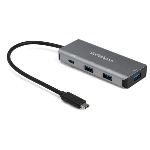 [WIR1890] Adaptador hub usb-c 4 puertos 3x usb-a y usb-c - pd 3.0 - 10gbps