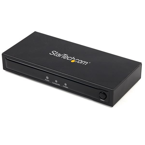 [WIR1891] Conversor de video compuesto o s-video a hdmi con audio - 720p
