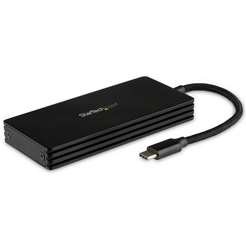 [CAB27451] Gabinete portatil ssd m.2 para ssds m.2 sata - usb-c - usb 3.1