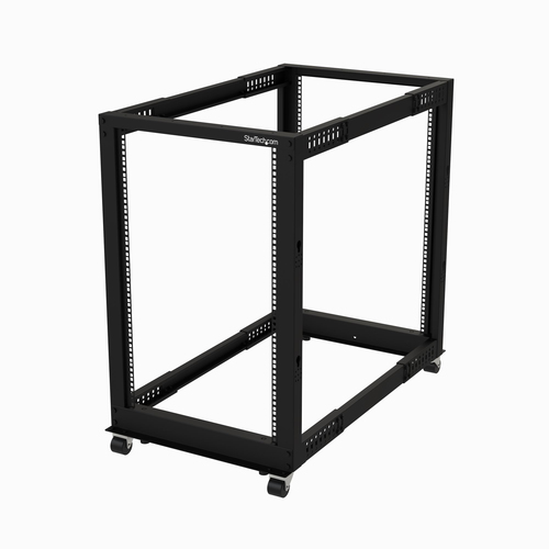 [NET4440] Gabinete rack de marco abierto 18u - 4 postes - ajustable