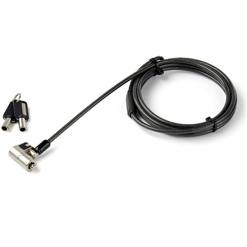 [SEC6719] Candado de llave para laptop - cable 2m - ranuras k nano wedge