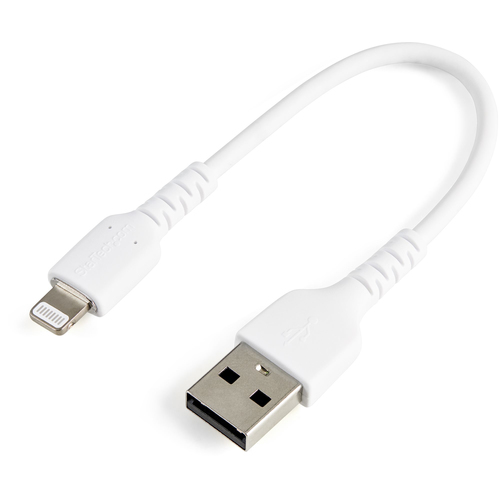 [WIR1943] Cable usb a lightning blanco de 15cm - certificacion mfi apple