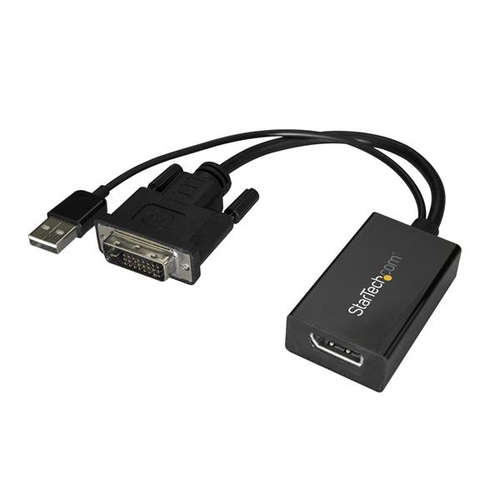 [WIR1963] Adaptador dvi a displayport ali mentado por usb convertidor