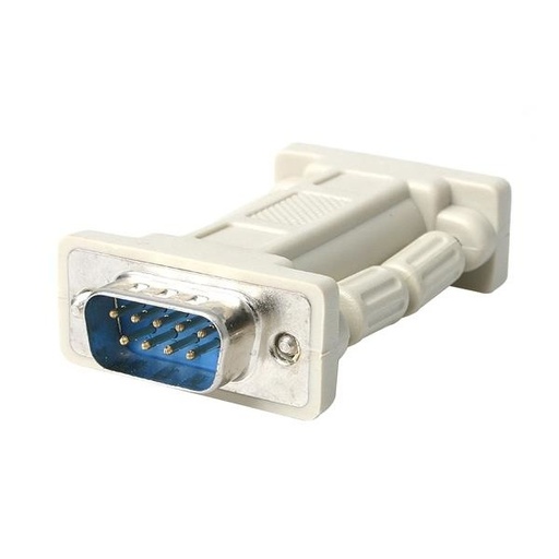 [WIR2009] StarTech.com Adaptador Serial DB9 Macho - DB9 Hembra, Gris
