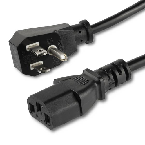 [WIR2011] Cable de 3m de alimentacion plano nema 5-15p a c13 para pc