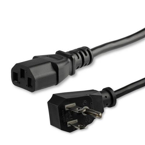 [WIR2013] Cable de 1.8m de alimentacion plano nema 5-15p a c13 para pc