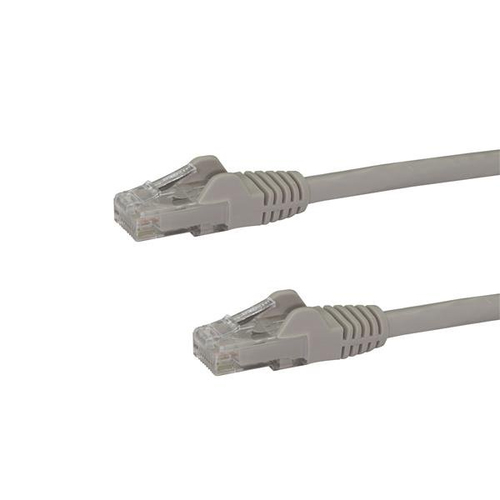 [WIR2024] Cable 1m gris de red gigabit cat6 ethernet rj45 snagless