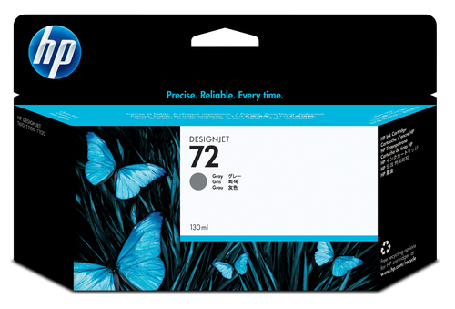 [PRI3566] Hp 72 gris 130ml tinta amplio formato c9374a