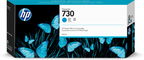 [PRI3571] Hp 730 cyan 300ml tinta amplio formato p2v68a