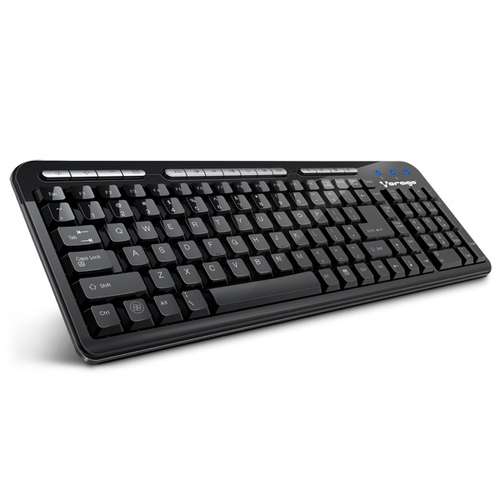 [KNM180921] Teclado vorago kb-102 multimedi a usb negro