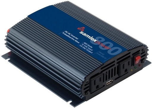 [ACC699422] Inversor de corriente (cd-ca) potencia nominal 800 w, ent:12 vcd, sal:115 vca 60 hz