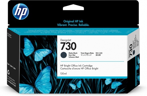 [PRI3619] Cartucho Tinta HP 730 Negro Mate Original 130ml
