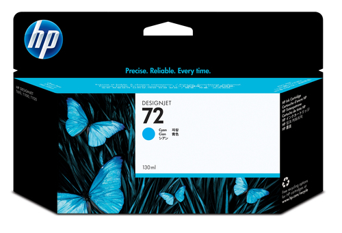 [PRI3745] Hp 72 cyan 130ml tinta amplio formato c9371a