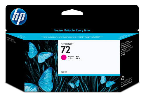 [PRI3748] Hp 72 magenta 130ml tinta amplio formato c9372a