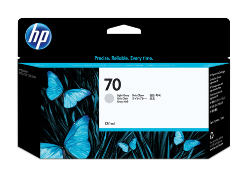 [PRI3753] Hp 70 gris claro 130ml tinta amplio formato c9451a