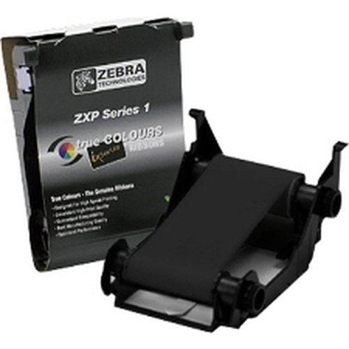 [PRI3789] Zebra ribbon negro para zxp1 1000 imagenes