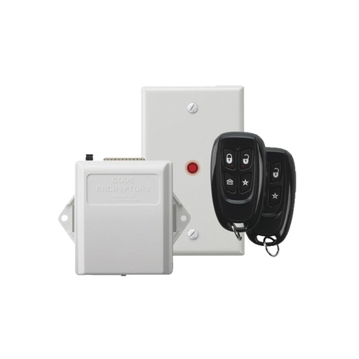 [ACC699590] Receptor Universal con Conexión Directa al Keybus del Panel de Alarma con Relevador Auxiliar para Abrir Puertas de Garage o Apli