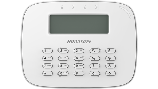 [KNM181001] Teclado lcd / cableado / compatible con el panel hibrido hikvision ds-pha64-w4p y ds-pha64-w4p2