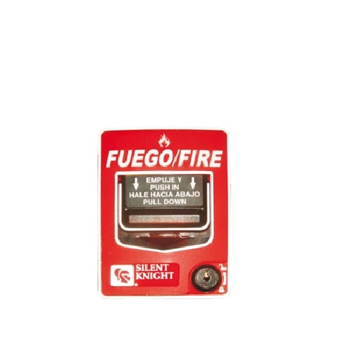 [ACC699613] Alarma Contra Incendios SILENT KNIGHT BY HONEYWELL Estación De Jalón De Doble Acción Restablecimiento Con Cerradura
