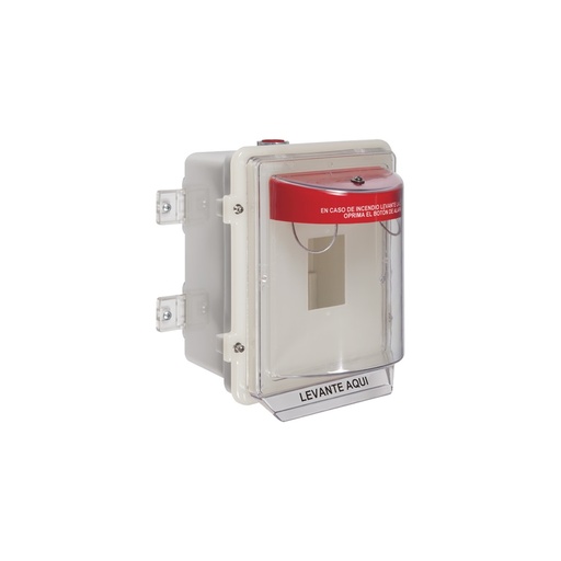 [ACC699620] Protector para Alarma de Incendio Estación Manual Fabricado en Policarbonato Súper Fuerte Para Uso en Exterior