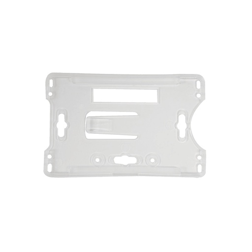 [SEC7282] Porta tarjeta de plastico abs / transparente / compatible con tarjetas accesscardepc / procardx