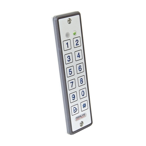 [SEC7293] Lector ultra delgado de proximidad con teclado, capacidad de lectura de tarjetas rosslare y hid, 125 khz