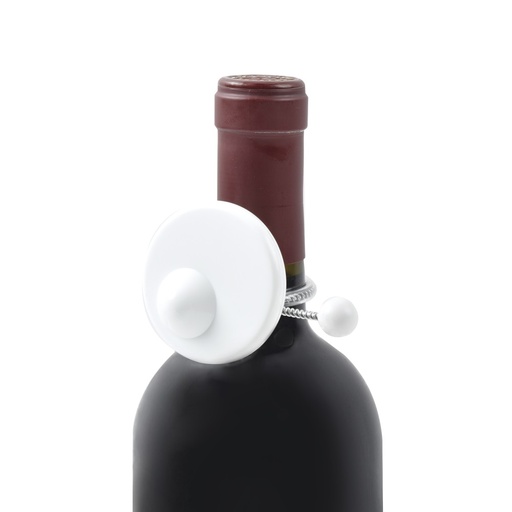 [SEC7506] Paquete de 100 Tags RF Para Botellas Color Gris Claro