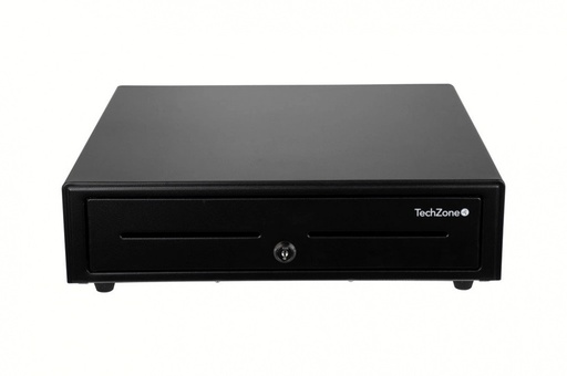 [POS510] Cajón De Dinero TechZone 6.6kg 5 Billetes 8 Monedas Cajon Removible