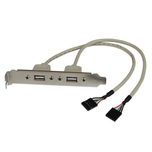 [WIR2526] Adaptador bracket placa usb a 2 puertos