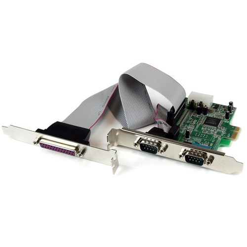[ACC700001] Tarjeta adaptadora pci express 2 puertos serial 1 paralelo rs23.