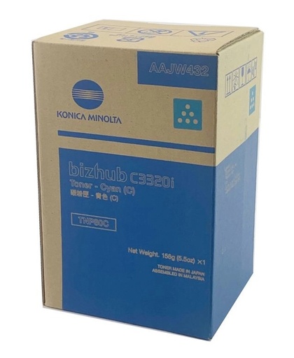 [PRI3825] Tóner Konica Minolta TNP-80C Cyan 9.000 Páginas Para Bizhub C3320i