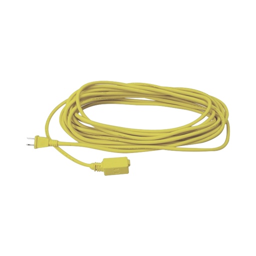 [TOO219] Extensión eléctrica de uso rudo 4 metros, (127vca/ 10a máximo) clavija 2 patas con 3 salidas color amarilla.