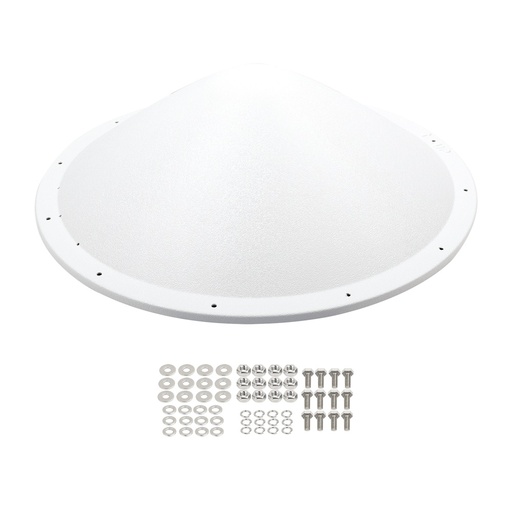 [SEC8087] Radomo para antenas txp-d4865-28-n y txp-d4865-28-sma, reduce la carga de viento y mejora la estabilidad del enlace, resistente 