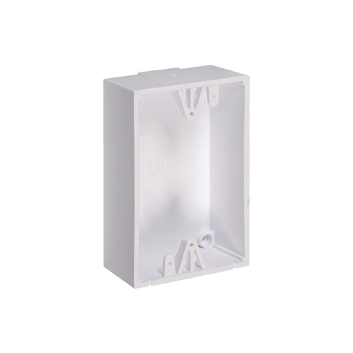 [SEC8314] Caja de montaje color blanco para botones de emergencia sti