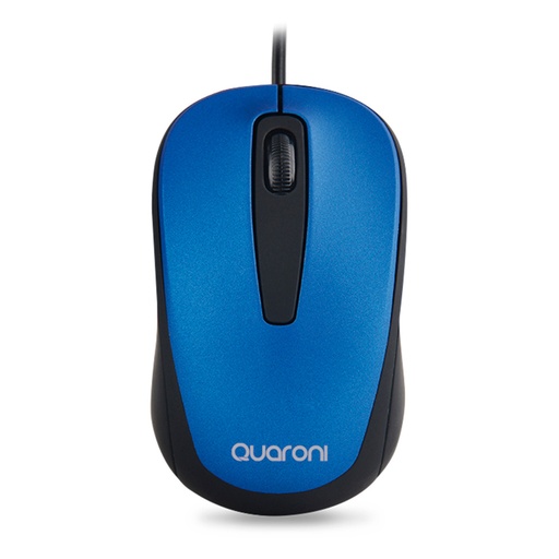 [KNM181059] Mouse Quaroni Óptico MAQ02A Alámbrico USB 1200DPI