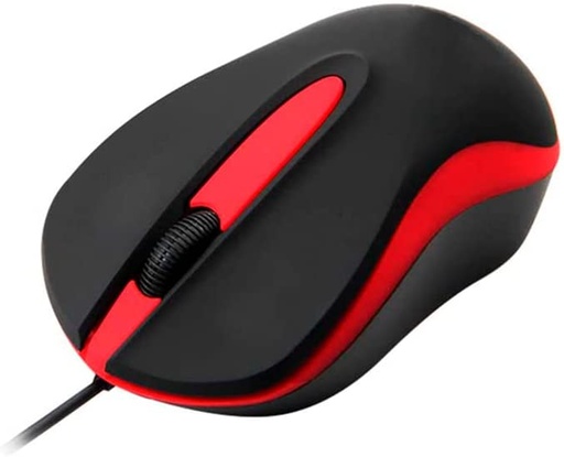 [KNM181062] Mouse Óptico Quaroni MAQ01R USB 1200 DPI