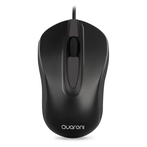 [KNM181064] Mouse Quaroni Óptico MAQ01N Alámbrico USB 1200DPI