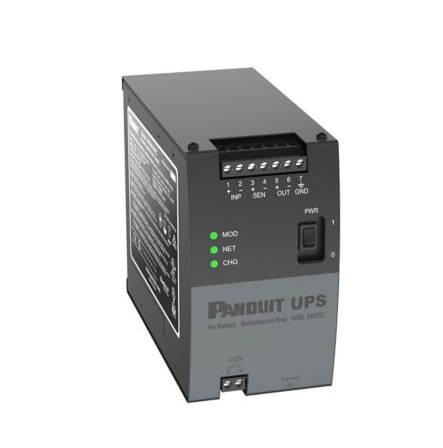 [POW52364] No Break Panduit UPS00100DC Doble Conversión 100W Entrada 24-28V