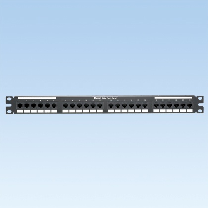 [NET4732] Panel de parcheo de impacto (110), plano, categoría 6, de 24 puertos, 1ur