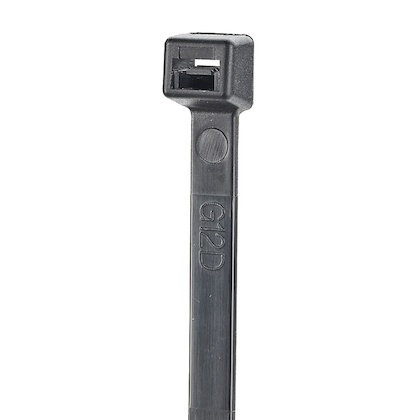 [WIR2674] Cincho de nylon 6.6 stronghold™, de 200mm de largo, color negro, exterior resistente a rayos uv, paquete de 100pz