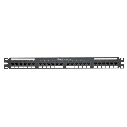 [NET4747] Panel De Parcheo Panduit 24 Puertos Categoría 6a IP10 DP6 Plus 10Gb/s 1U
